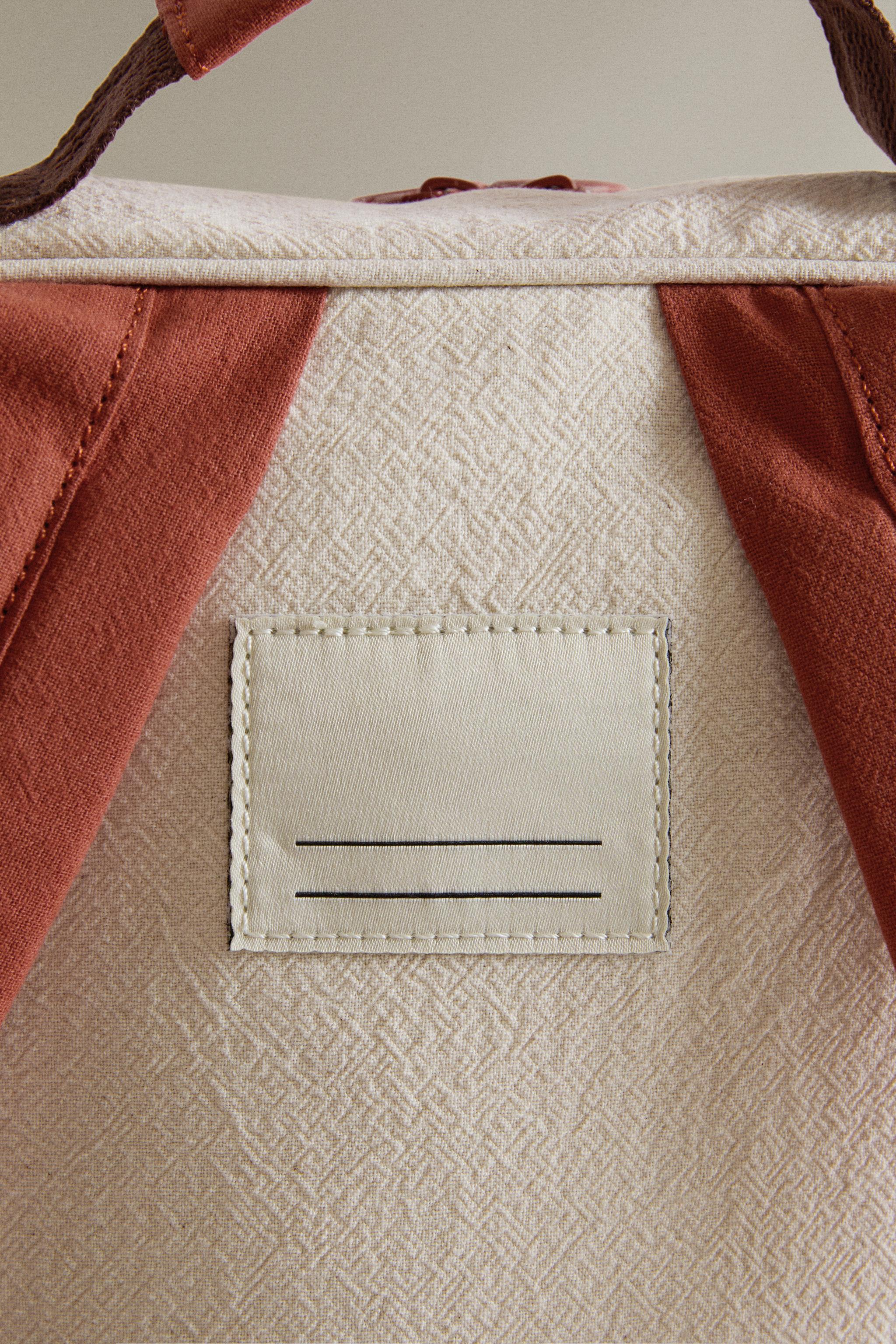 KIDS' COTTON BACKPACK